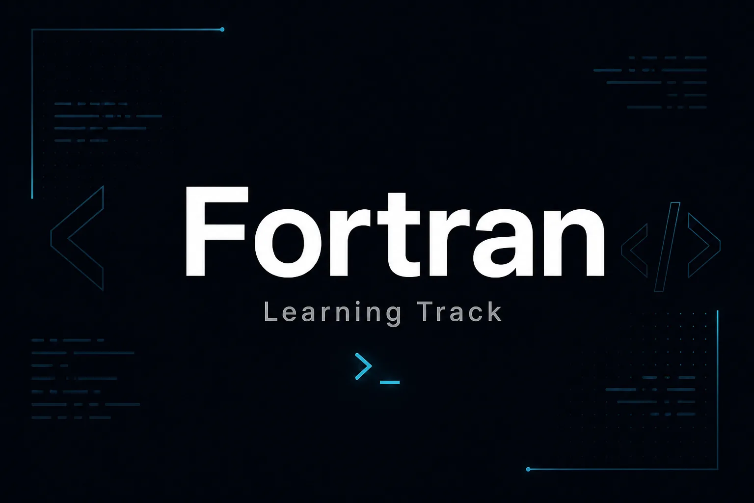 Learn Fortran cover