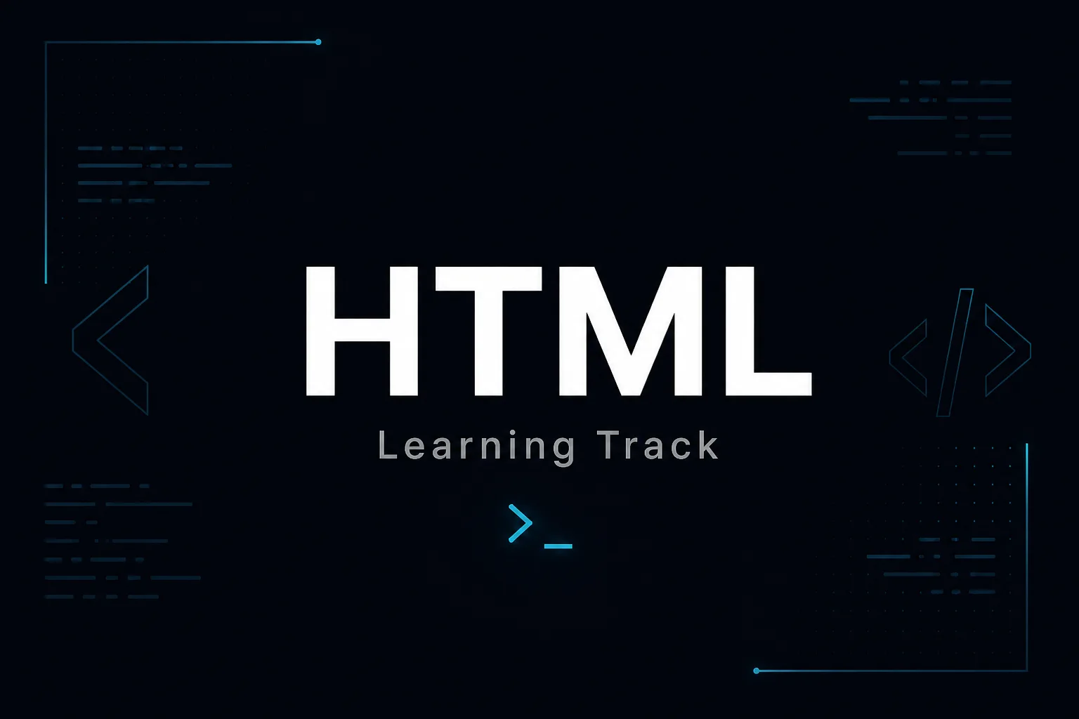 Learn HTML cover