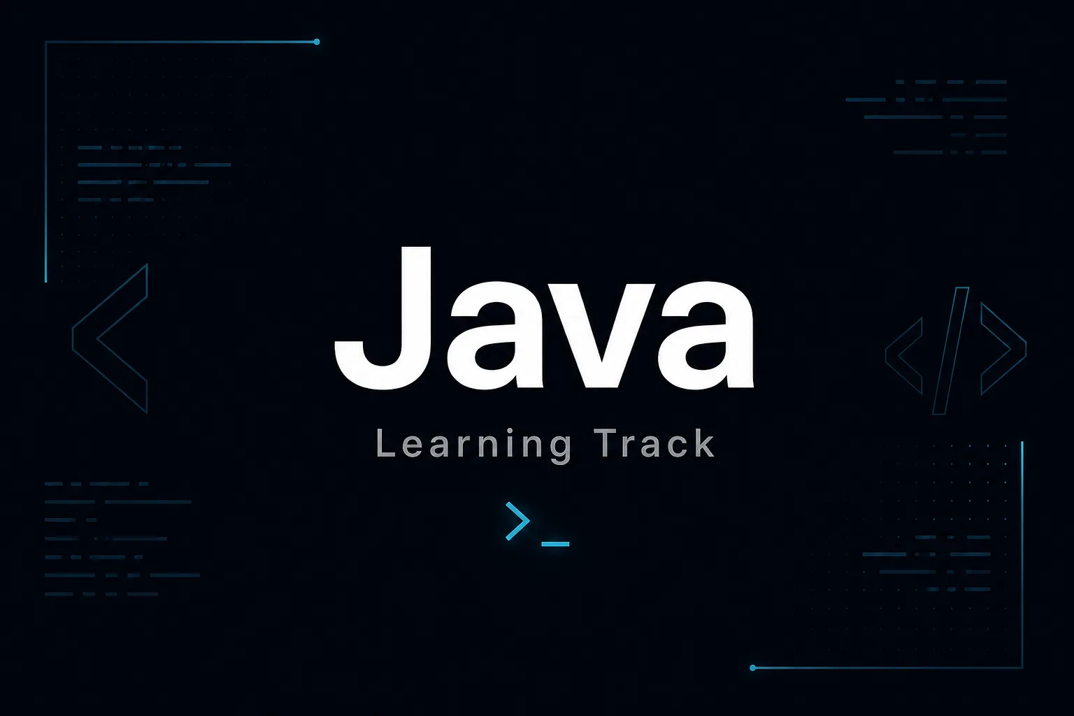 Learn Java cover