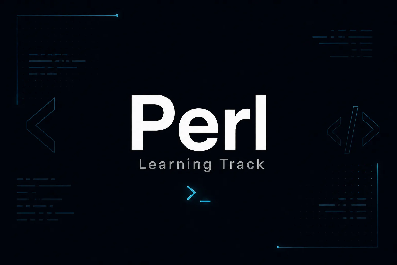 Learn Perl cover