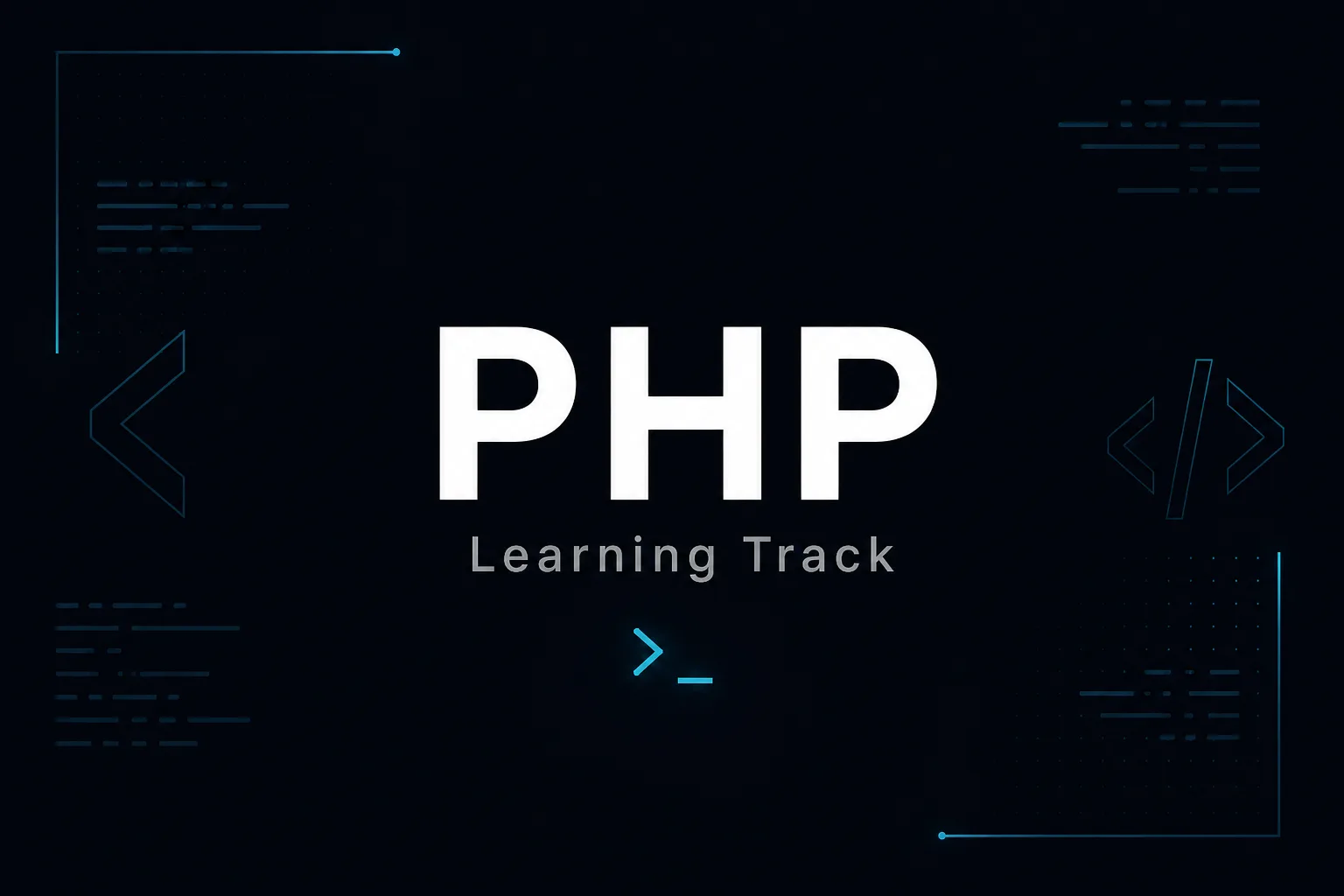 Learn PHP cover