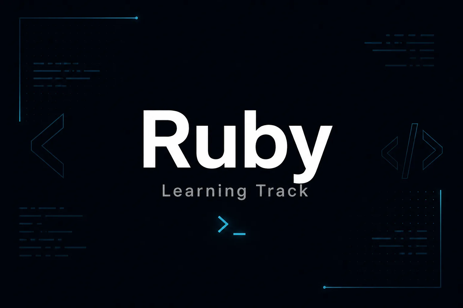 Learn Ruby cover