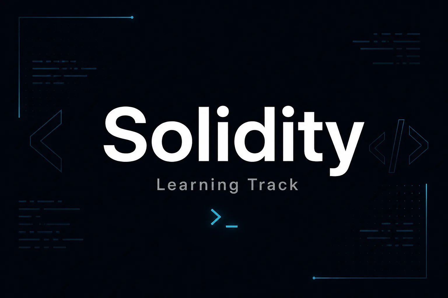 Learn Solidity cover