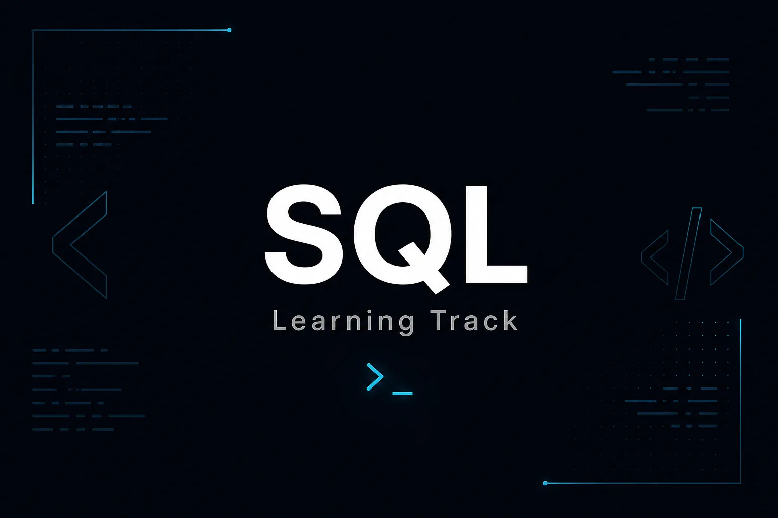 Learn SQL cover