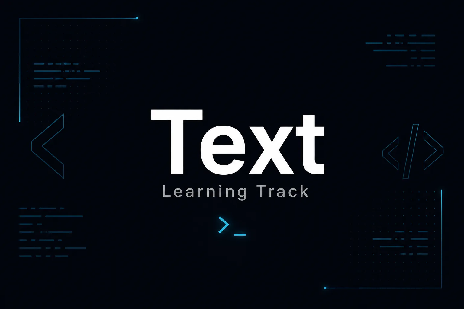 Learn Text cover