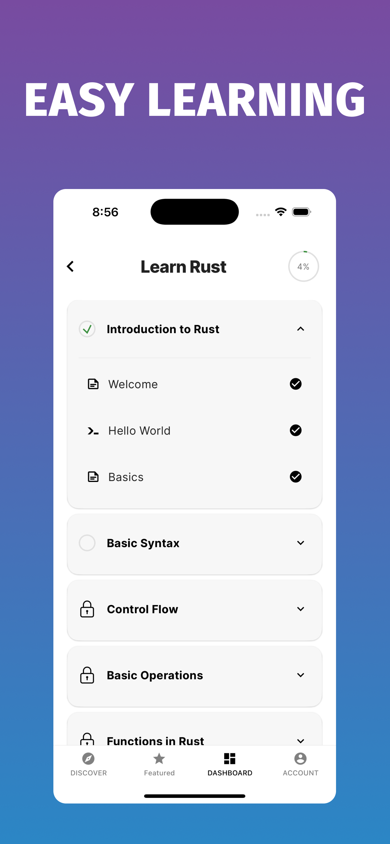 Yolmo learning track with lesson progress