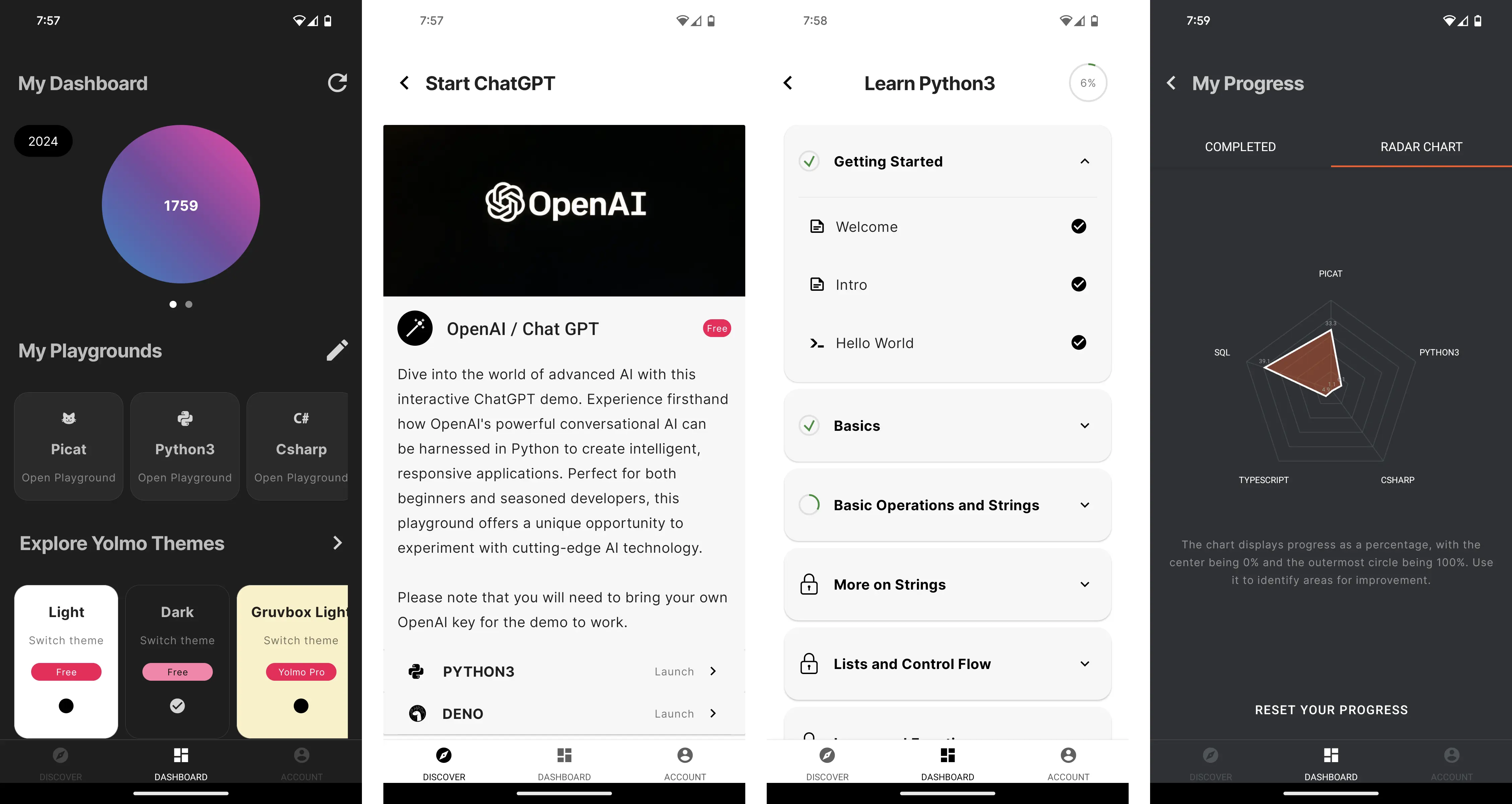 Yolmo mobile app flyer — learn to code on your phone