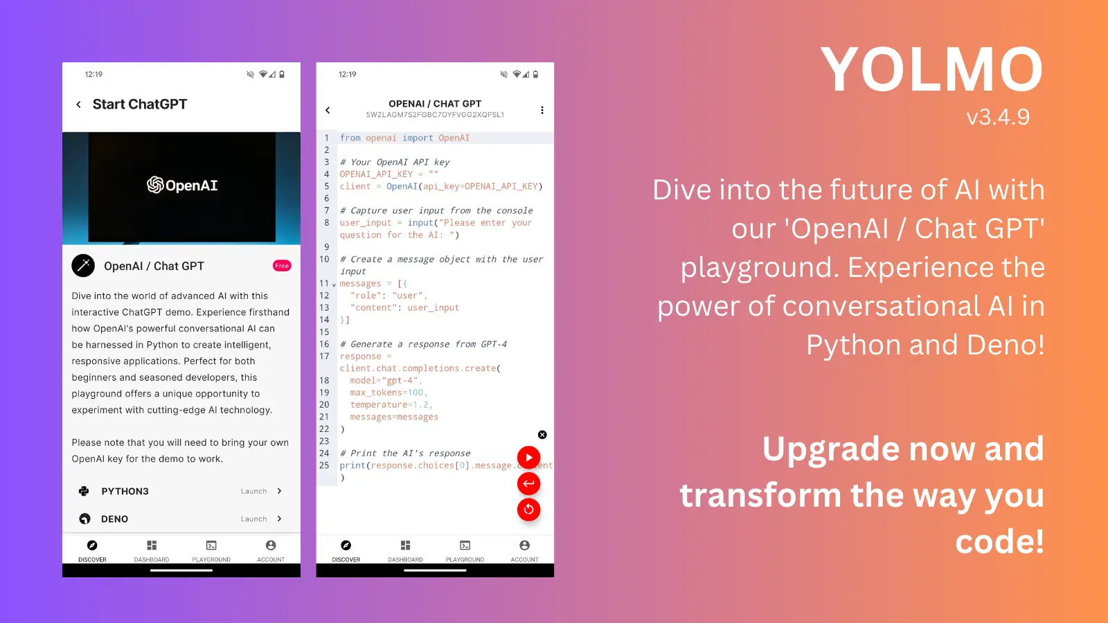 Uncover a treasure trove of knowledge with Yolmo’s Discover feature—your gateway to freeform learning through an expansive selection of specialized mini-playgrounds.